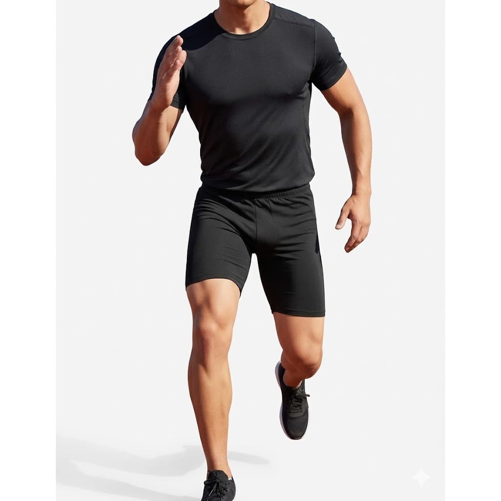 Bermuda Térmica Segunda Pele De Compressão Masculina
