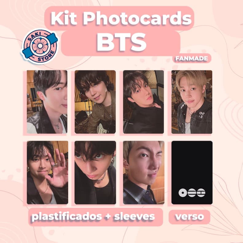 Photocard BTS - Fanmade - Kpop - Selca - Arirang - Butter - BE - Proof
