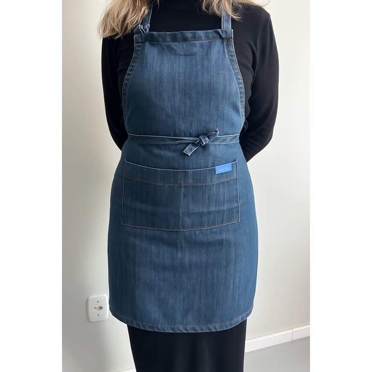 Avental Unissex Jeans  Resistente e Moderno