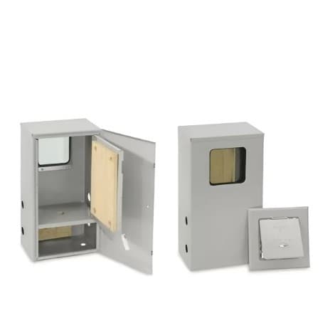 Caixa Tipo IV Bifásica com Visor para Medidor – Padrão Concessionária