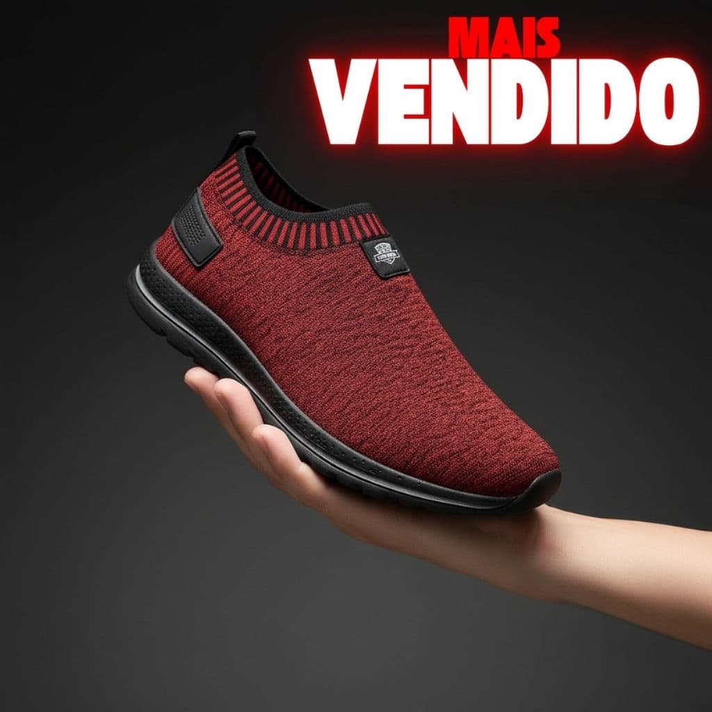Tênis Masculino Estilo Meia Casual Slim Fit Super Lançamento 2026