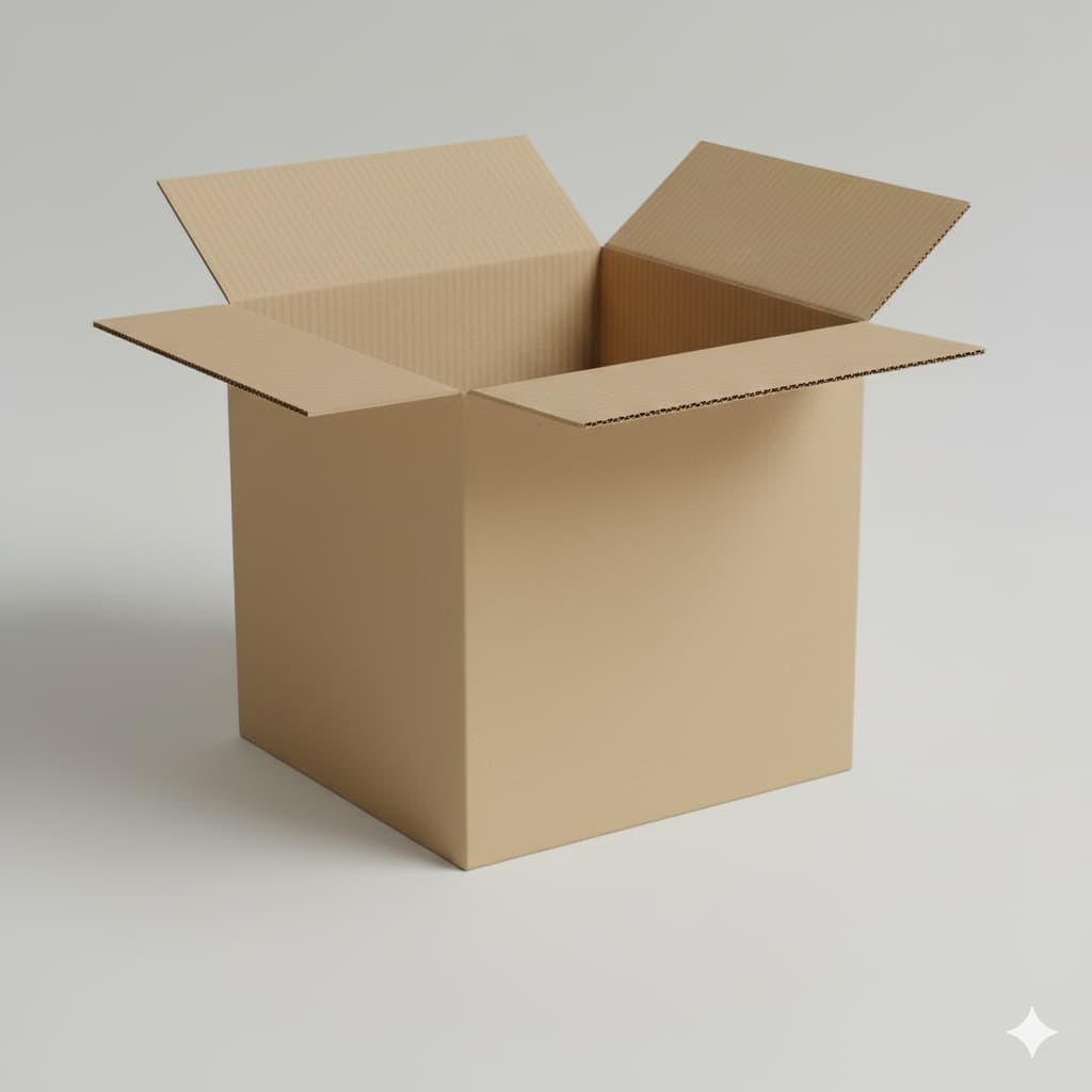 Kit com 50 caixas de Papelão  13X13X13cm para envios e-commerce