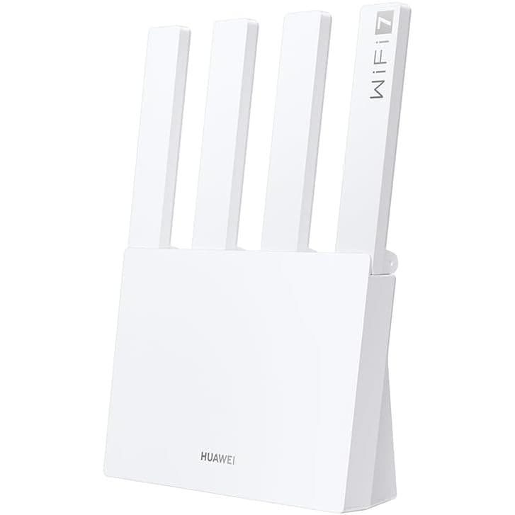 Roteador HUAWEI WiFi BE3, Wifi 7, 3.6 Gpbs Dual-Band Wi-Fi 7 Diagnóstico Controle Parental Branco