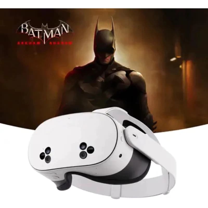 Óculos de Realidade Virtual Meta Quest 3S 128 Gb OU COM JOGO BATMAN Wi-Fi LACRADO 100% Original