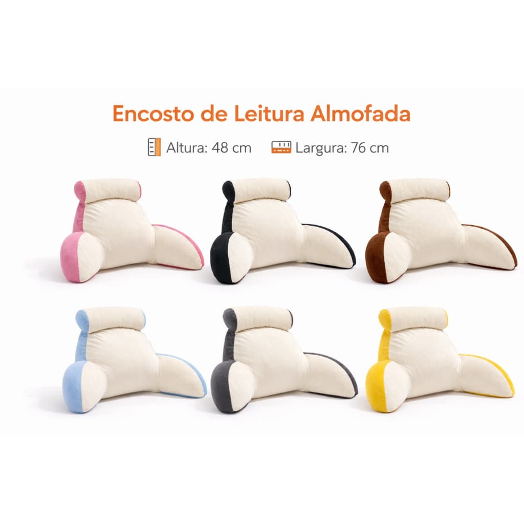 Encosto Ortopédico Para Cama E Sofá | Apoio Para Costas