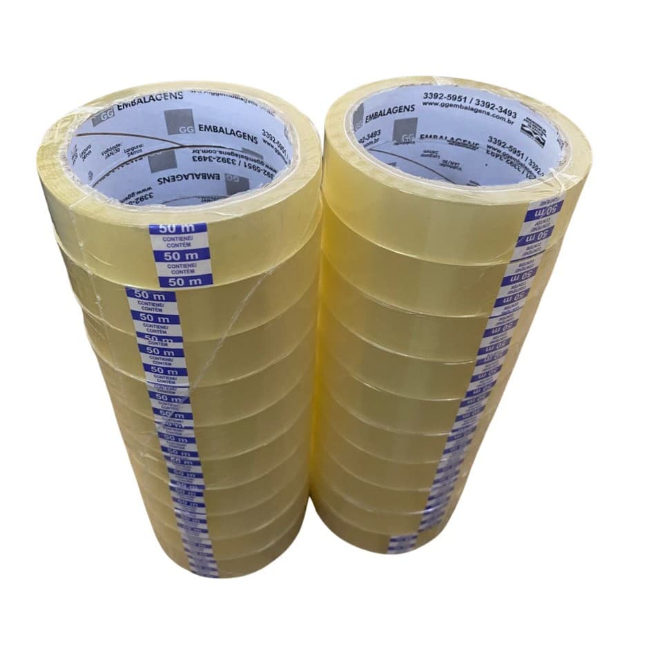 Gg Tape Kit Durex Fita Adesiva 18mm X 50 Metros -Envio imediato