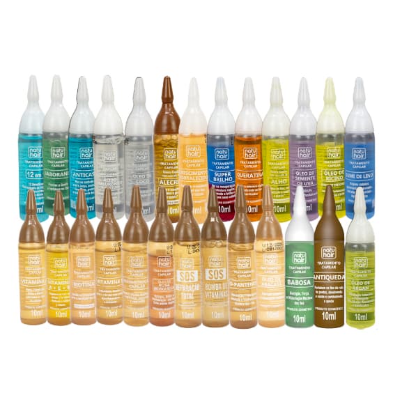 Natuhair Ampolas de Tratamento Capilar 10ml