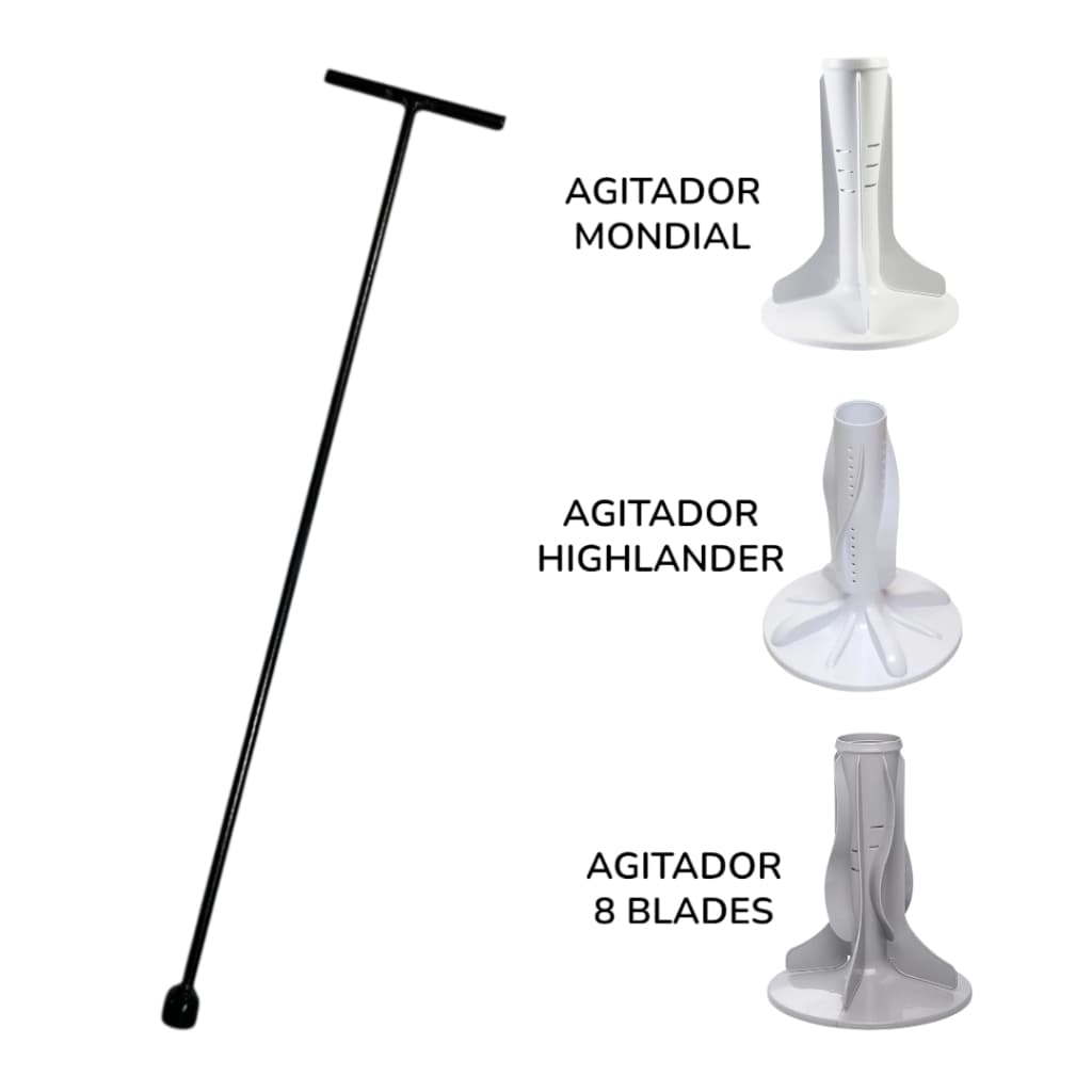 Chave T 10mm Cabo Estendido 48cm Para Limpeza do Agitador Maquina Lavar Roupas