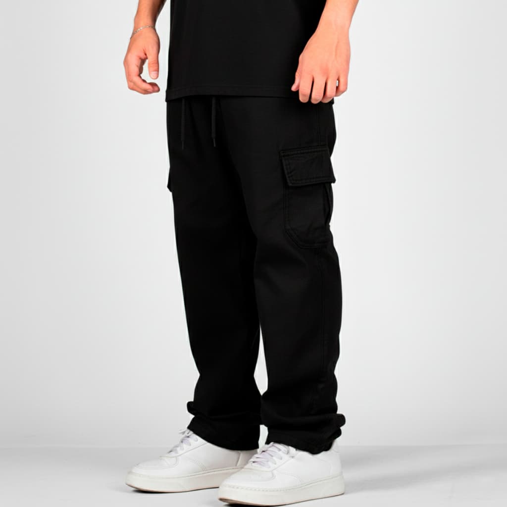 Calça Cargo Masculina Bolso Lateral Skatista Tecido Qualidade Premium Mais Vendida