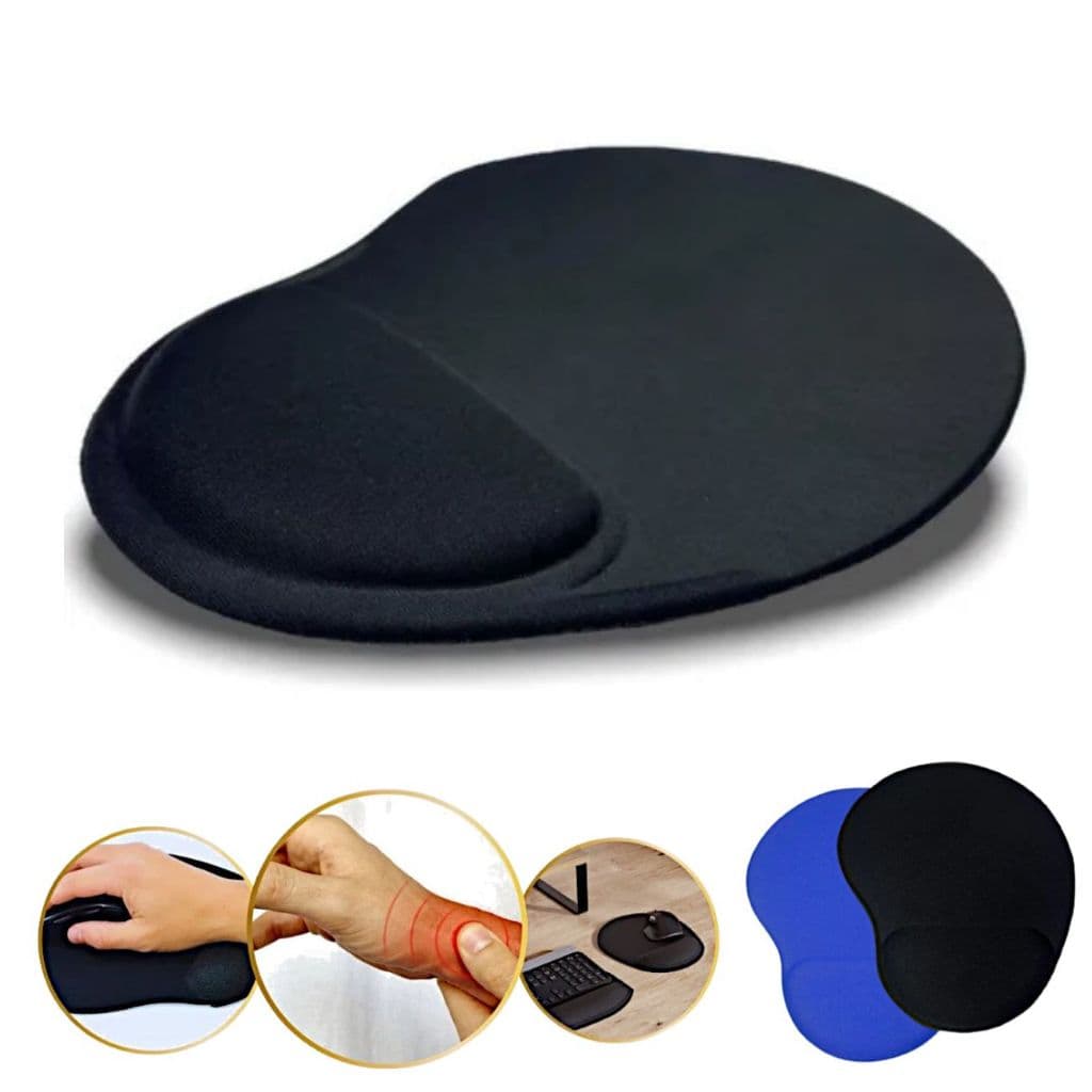 Mousepad Ergonômico com Apoio de Punho Conforto Profissional Gamer