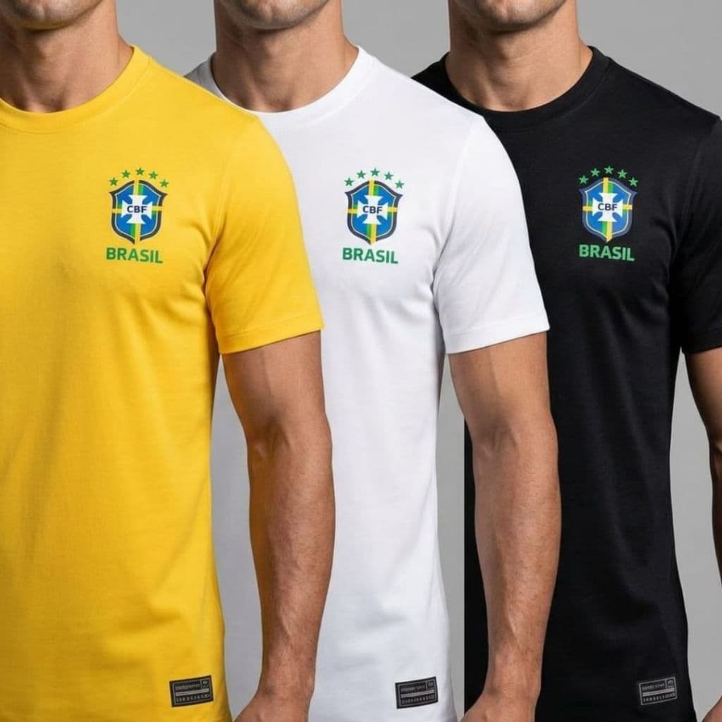 Camisa do Brasil Masculina Seleção Brasileira