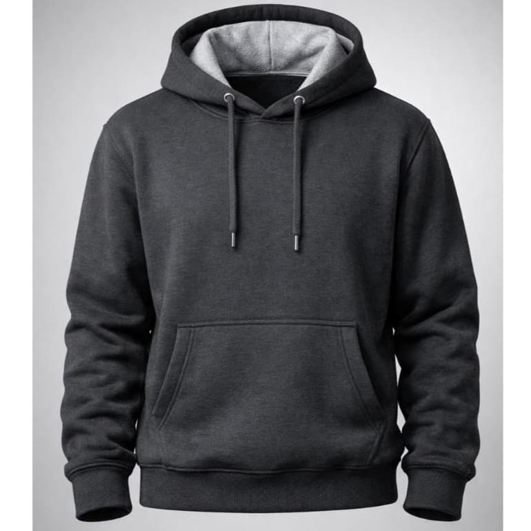 Moletom Canguru Premium  – Capuz Forrado e Bolso Frontal