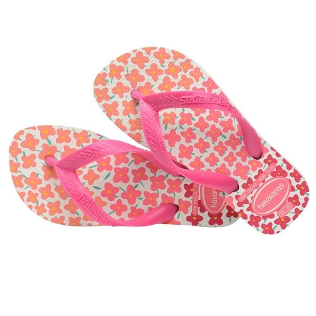 Chinelo Havaianas Top Kids Flores