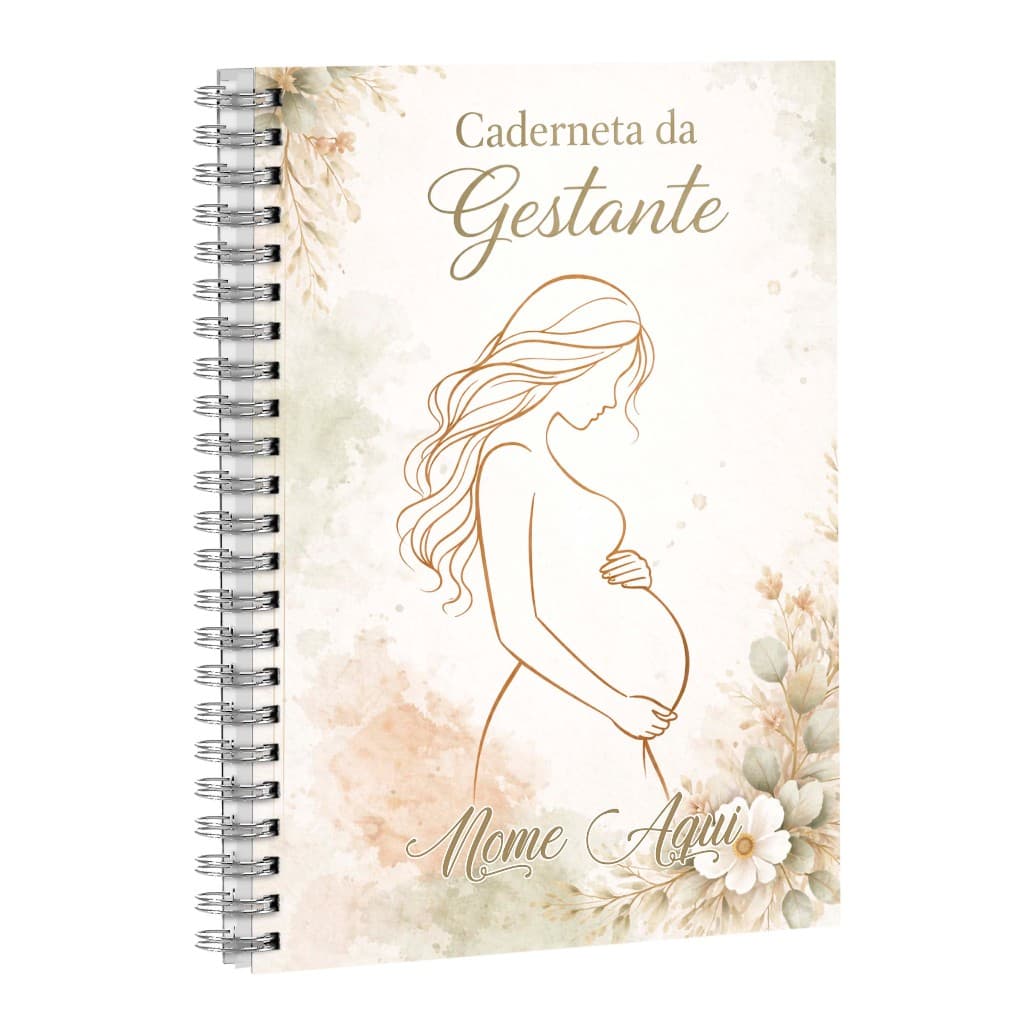 Caderneta da Gestante Personalizada com Páginas Extras 8ª Edição