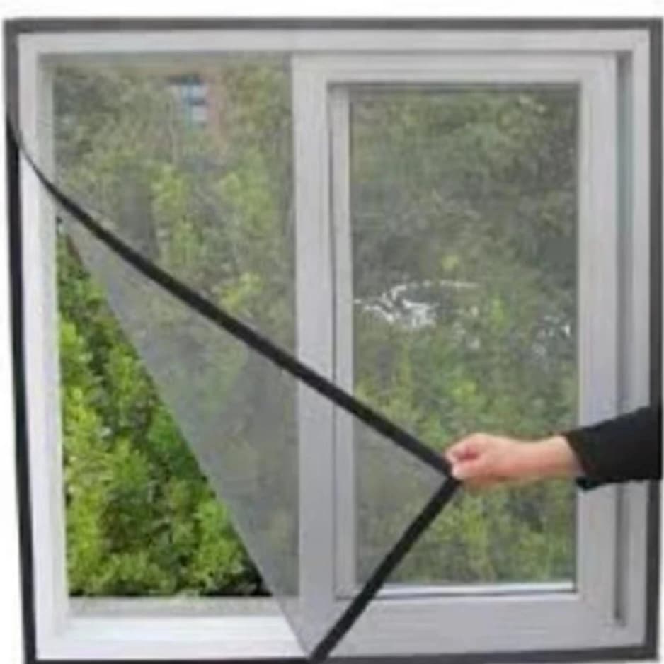 Tela Mosqueteiro Janelas Magnético Anti Inseto Ajustável Super Forte