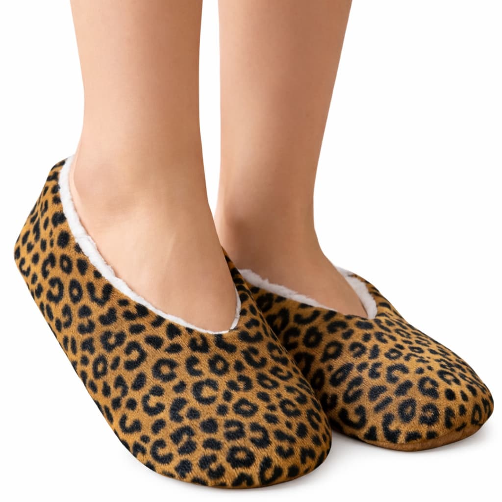 Pantufa Sapatilha Inverno Peludinha Forrada Lã Antiderrapante de Oncinha ref:104-WOMEN-B