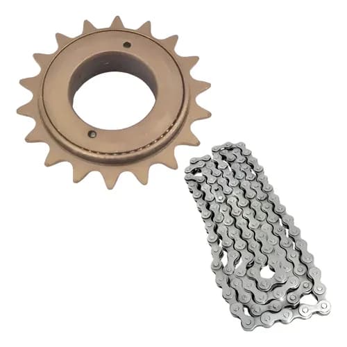 Kit de Bike Aro 16 20 24 26 29 Sem Marcha Catraca 20 Dentes Corrente Para Bike Bicicleta NOVO