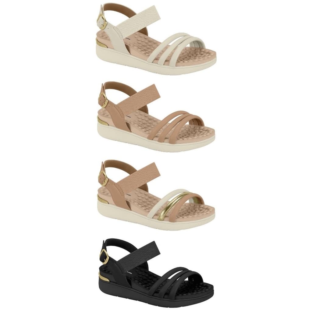 Sandália Feminina Modare Ultraconforto Massageadora Ortopédica Esporão Fascite 7151144