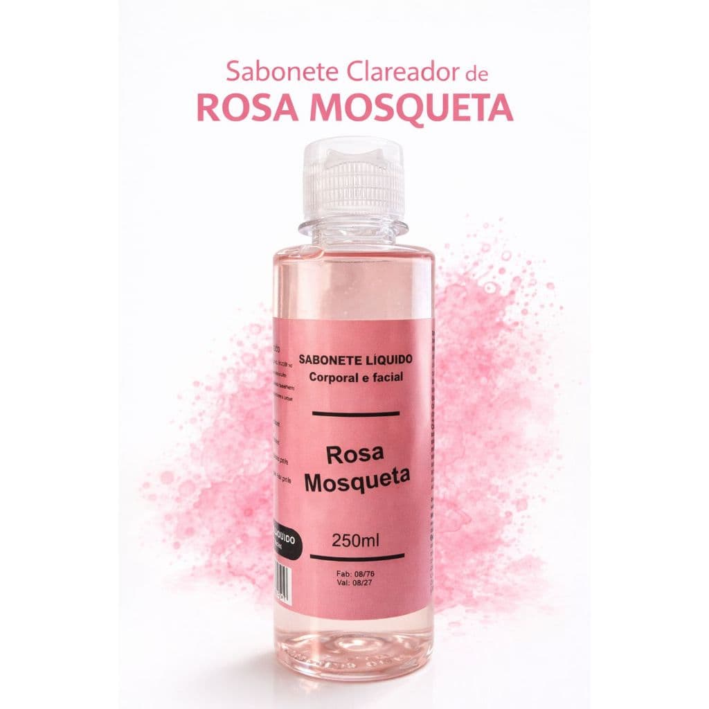 Sabonete Líquido Tira Manchas Combate a Oleosidade, Acne Hidrata a Pele e Clareia a Melasma