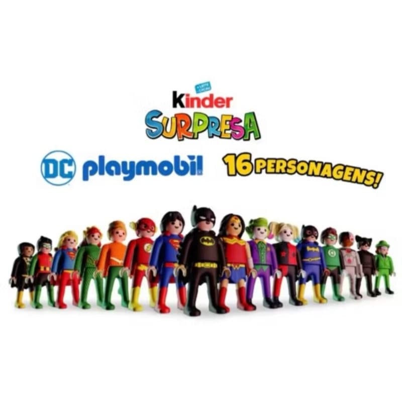 Coleção Kinder ovo DC, Playmobil