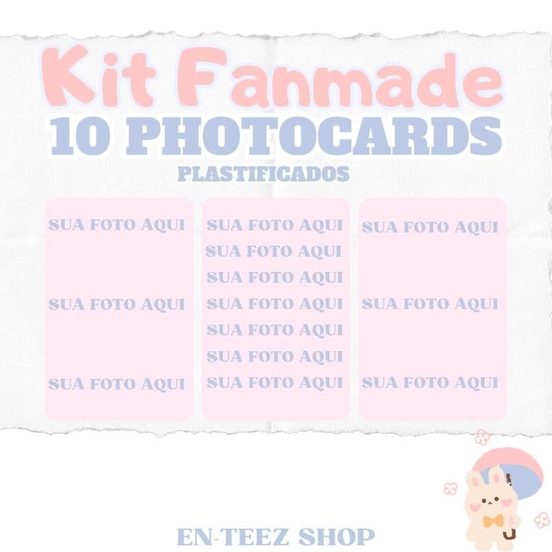 KIT 10 PHOTOCARDS FANMADE ( LER A DESCRIÇÃO )
