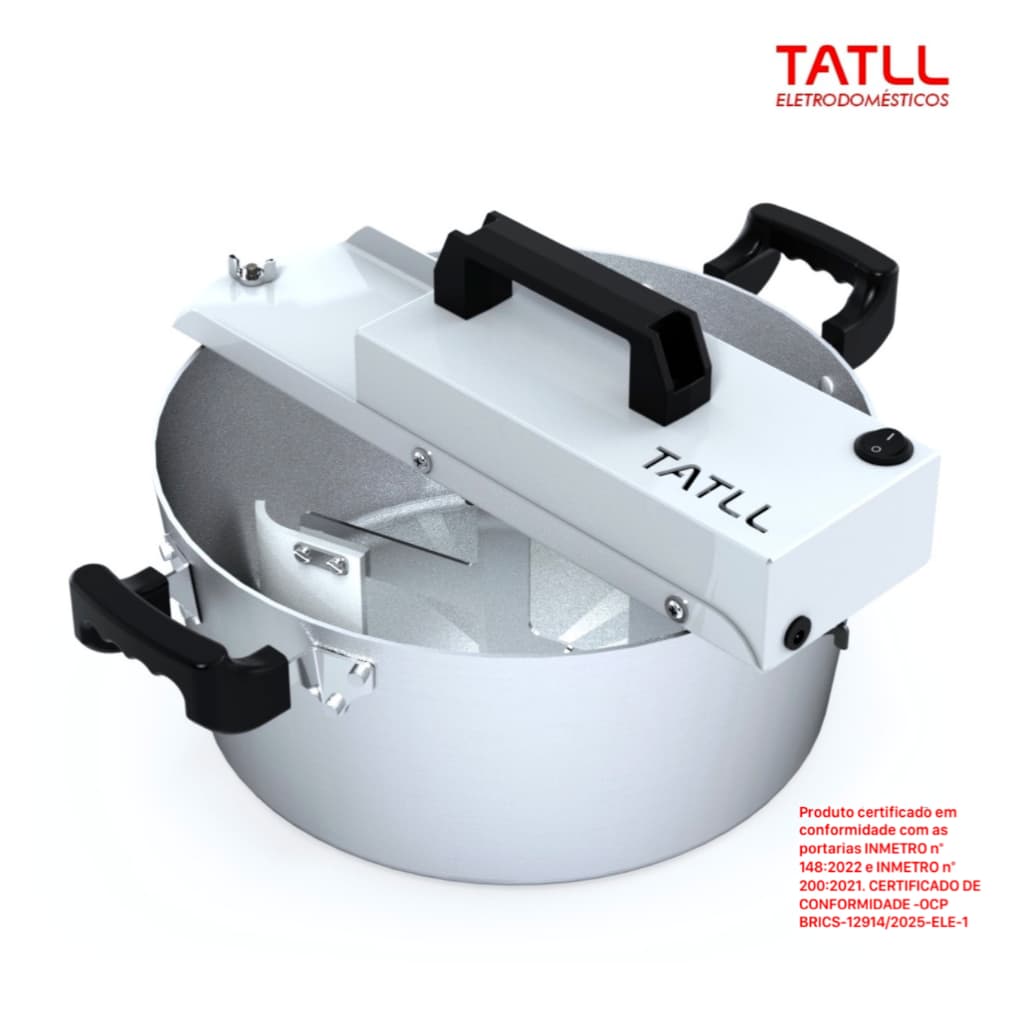 Masseira Misturela Para Mexer Salgados de Festa 8 Litros  Sistema Inteligente