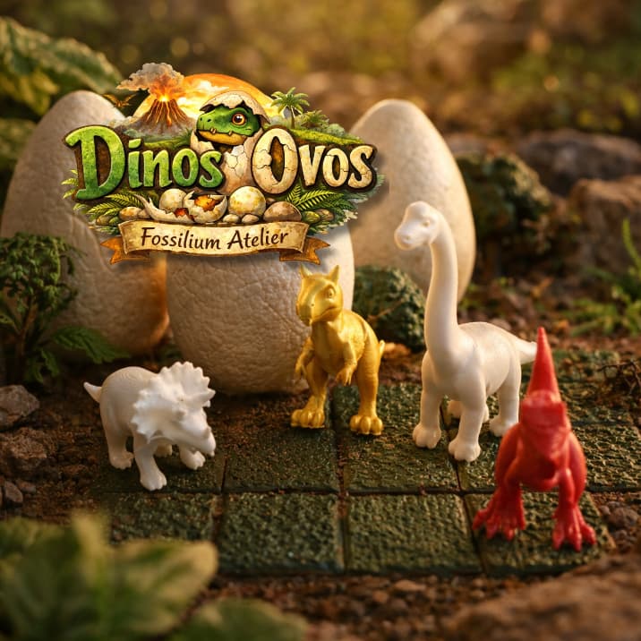 Ovos de Dinossauro Surpresa