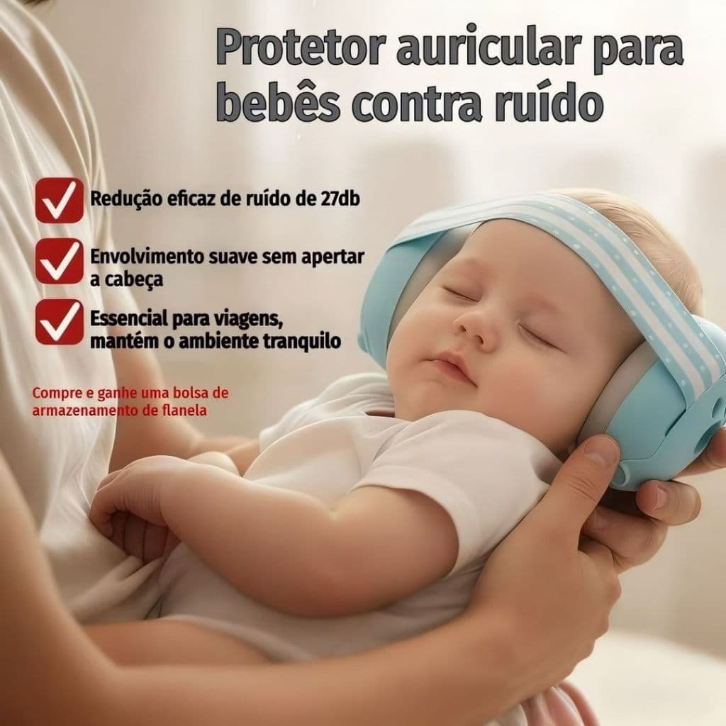 Protetor Auriculares Antirruído Para Crianças Protetores Auriculares À Prova De Som Para Dormir Para Pacientes Autistas