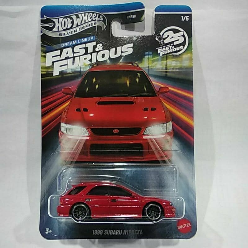 Hot Wheels Velozes e Furiosos  Silver series HNR88