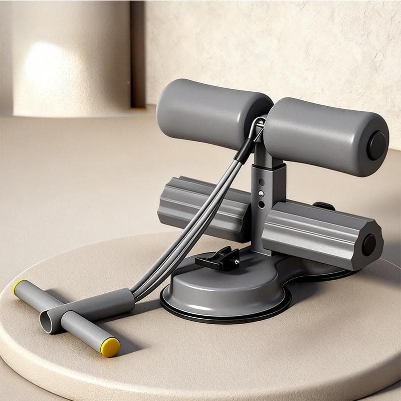 Equipamento auxiliar de abdominais fitness unissex  muscular abdominal dispositivo de pé fixo -V2