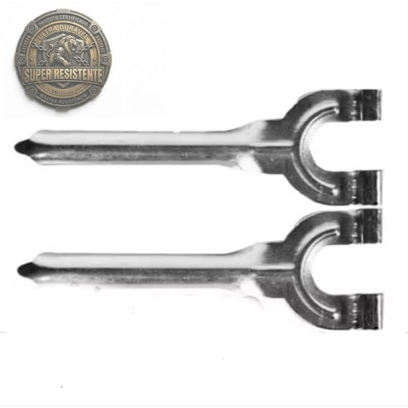 Kit 2 unidades chave borboleta click para apertar e soltar registro regulador troca de gás de cozinha