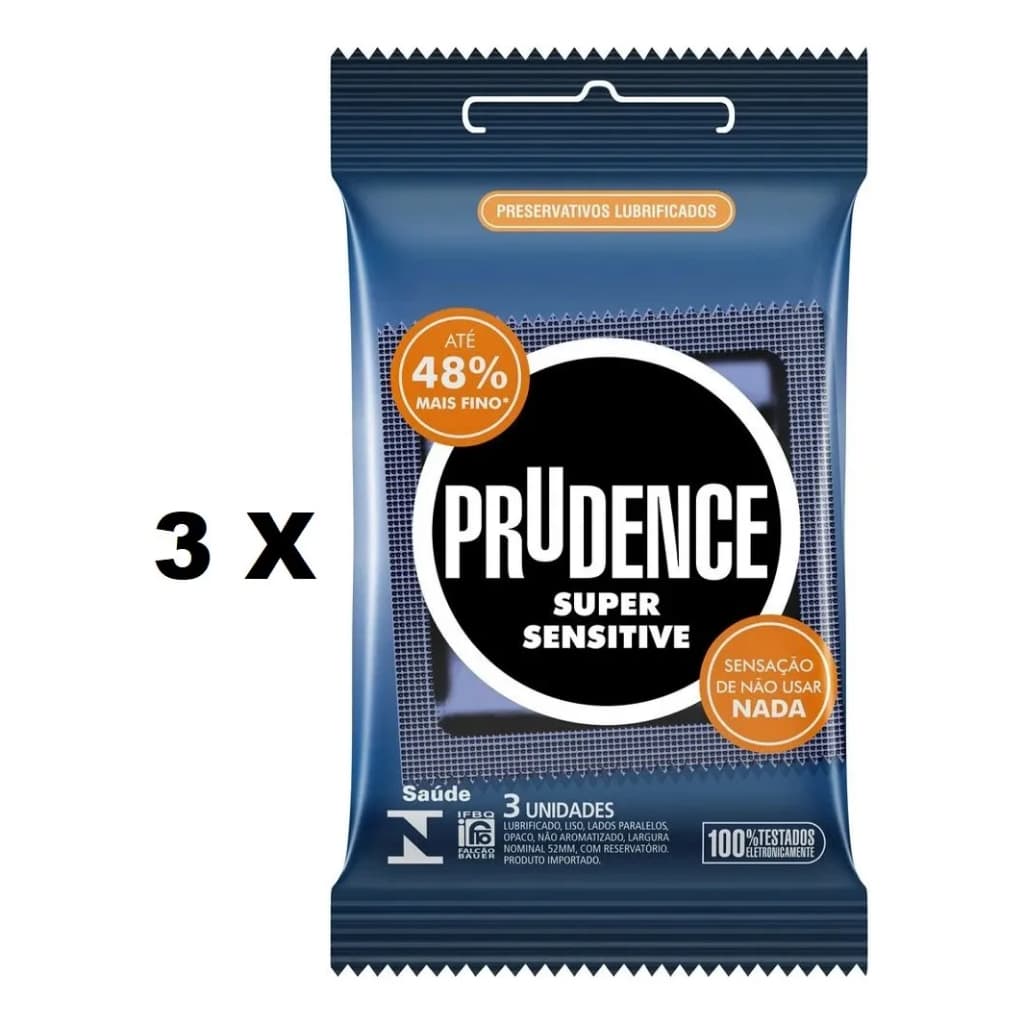 Camisinha Preservativo Muito Mais Fina Ultra Sensíve