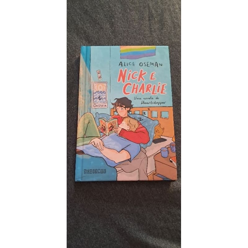 Nick e Charlie livro Heartstopper NOVO
