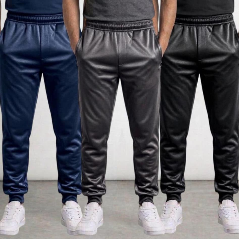 Kit 3 Calças Jogger ou Unidade Unissex Refletiva Esportiva Para Academia, Corrida e Trabalho