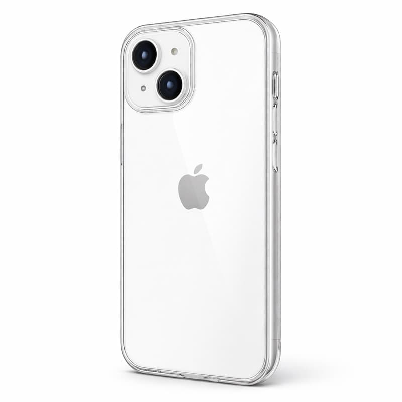 Capinha iPhone Transparente Anti-impacto Borda Grossa