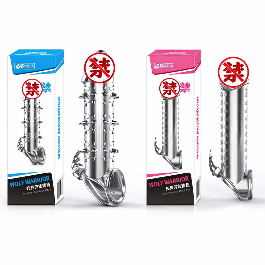 Preservativo Reutilizável Capa Peniana Extensora Silicone Texturizada Engrossa Aumenta - Sex Shop