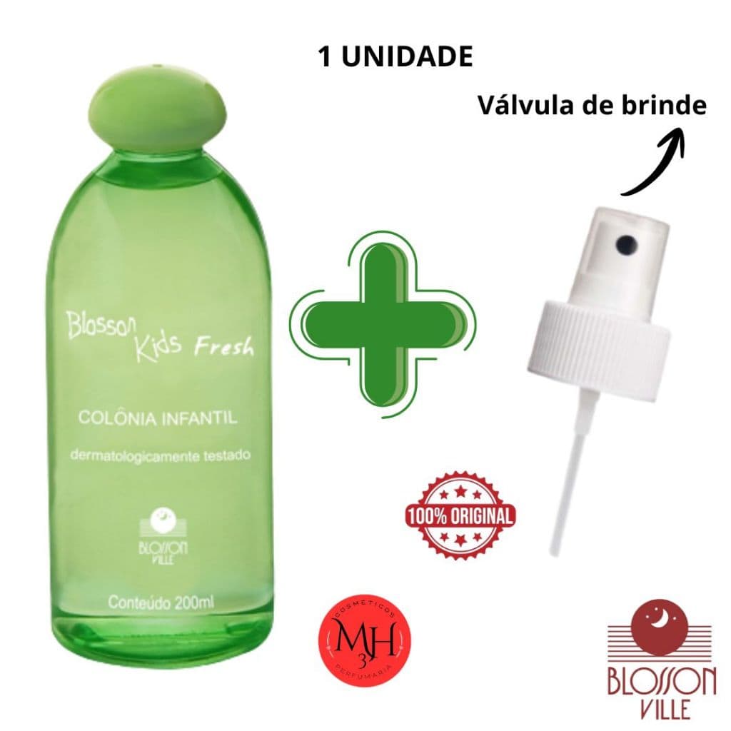 Colônia Fresh 200ml Blosson Ville