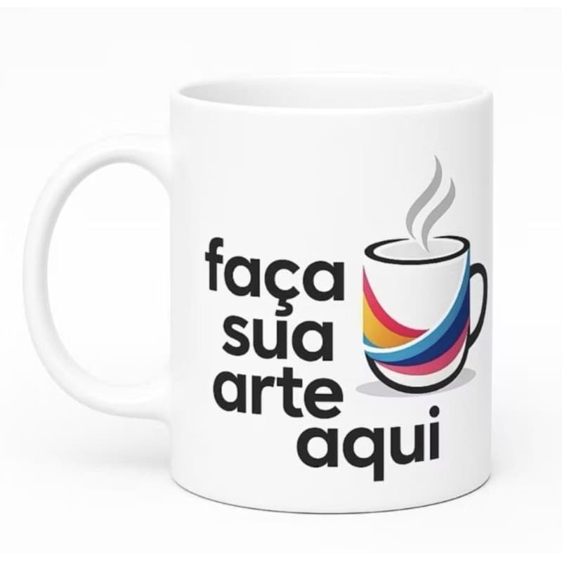 Caneca Personalizada com Nome Foto, logomarca ou Frase | Presente Criativo