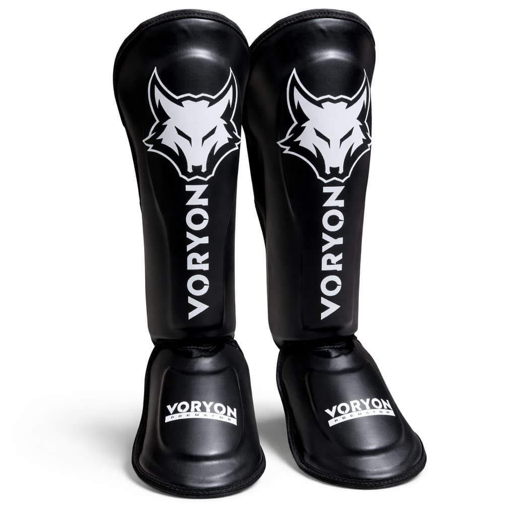 Caneleira Muay Thai Kickboxing  Protetor De Canela  Profissional  - Voryon Sports