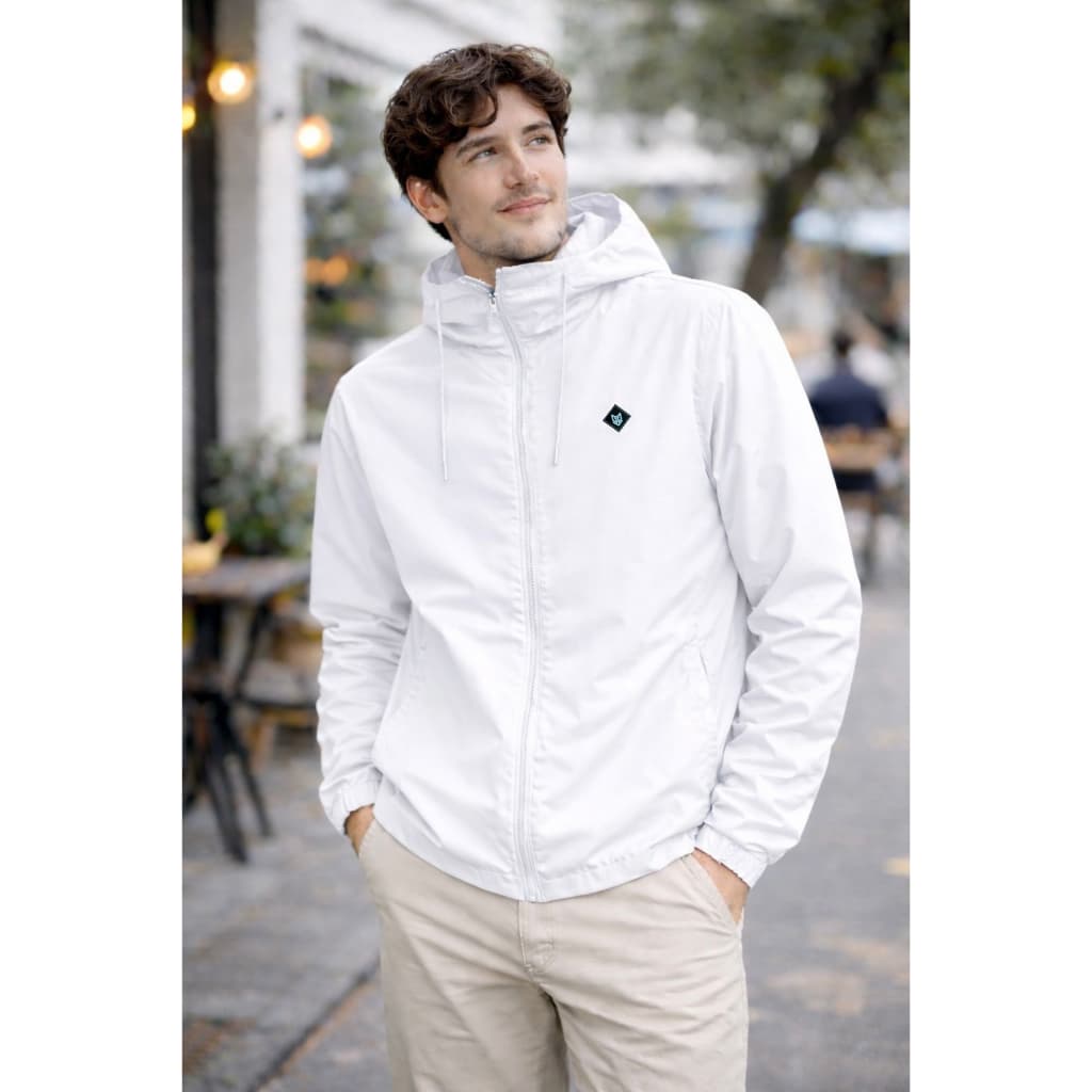 Jaqueta Masculina Corta Vento FORRADA Repelente Água