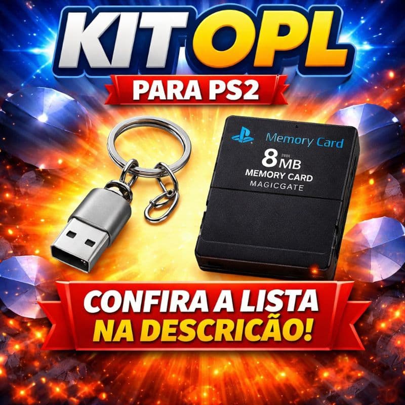 Kit Memóry card 8mb + Pendrive 64Gb