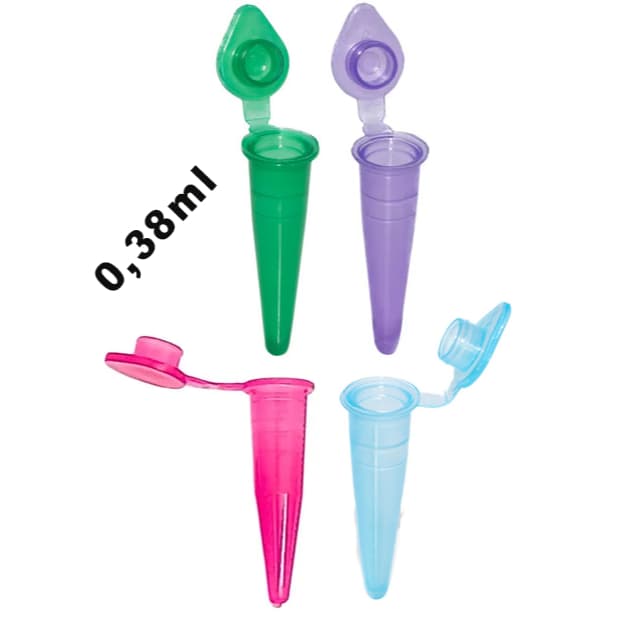 Microtubos 0,38ml Translucidos