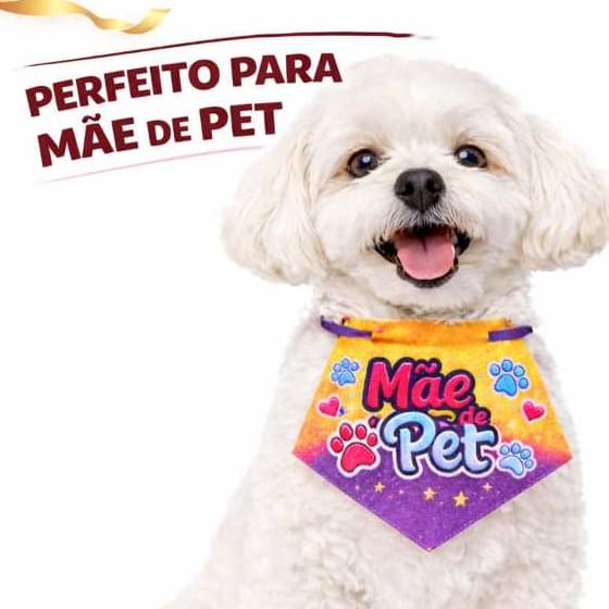 40 DIA DAS MÃES DE PET Gravatinhas Pet colarinhos Macho e Fêmea Bandanas Pet Shop banho e tosa cães e gatos (s/Laços)