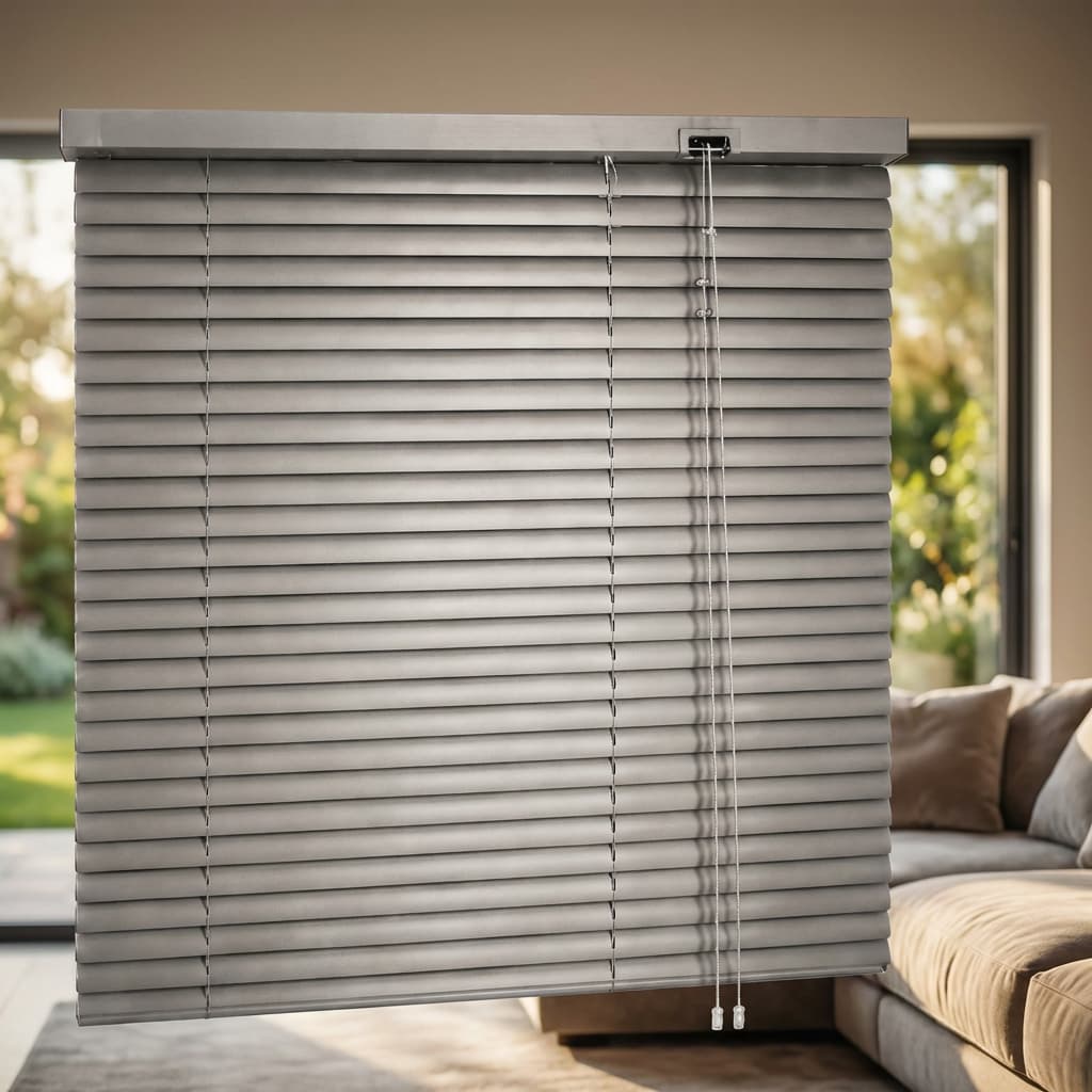 Persiana Horizontal pvc 1,20 x 1,30 sala quarto escritório 25mm quarto sala