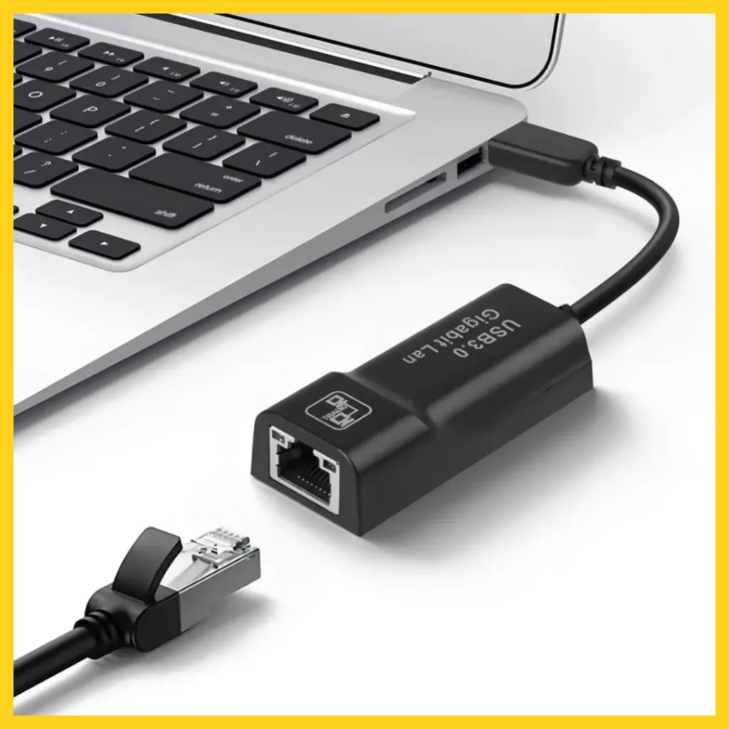 Adaptador Ethernet Usb 3.0 Para Rj45 Placa de Rede Gigabit 10/100/1000 Mpbs Gbps Para Windows Notebook E Desktop