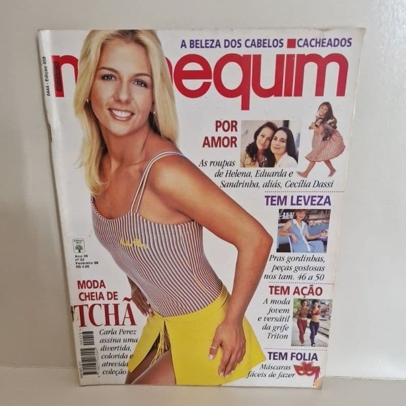 revistas Manequim. de 2017 a 1991. valor unitário.