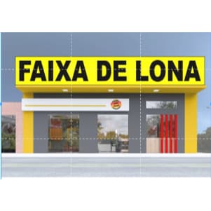 FAIXA DE LONA650x100 BANNER PARA FACHADA CRIAMOS SUA ARTE