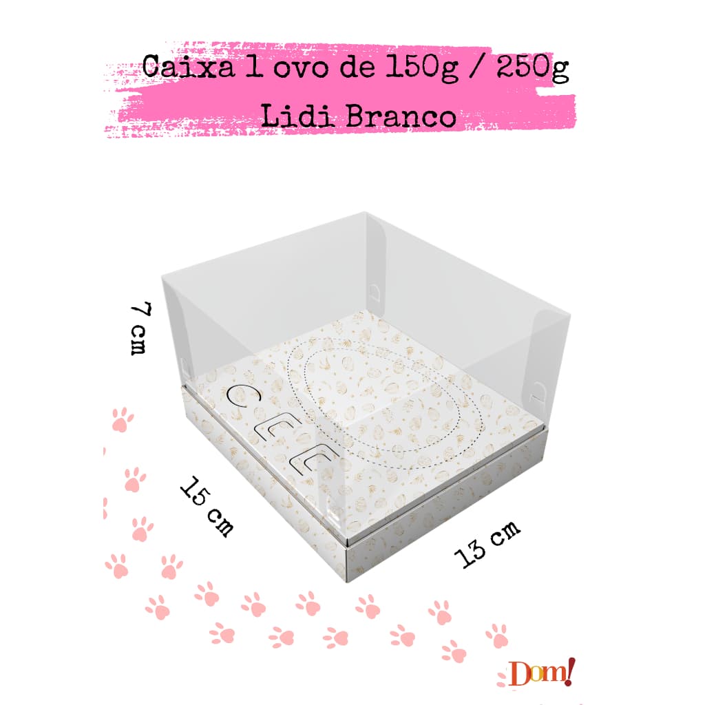 10x Caixas Ovo de Colher / Modelos diversos - Metade do Preço