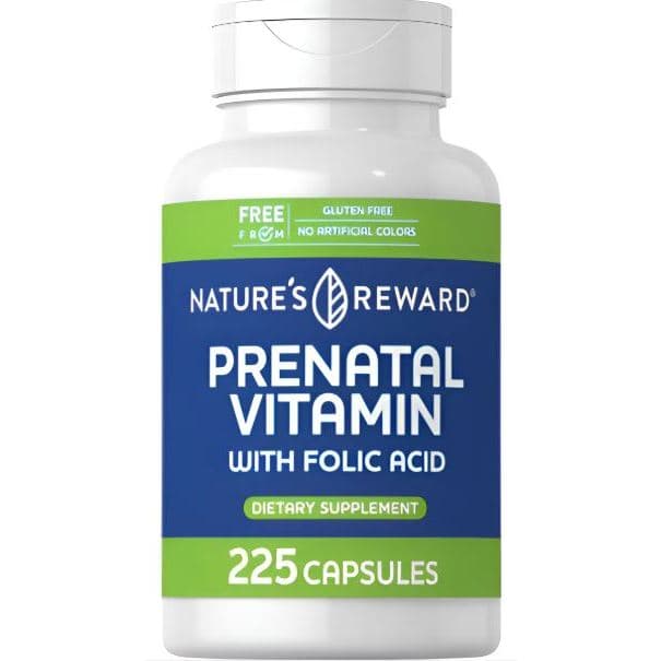 Multivitamínico Importado Prenatal Com Ácido Fólico Sem Sabor