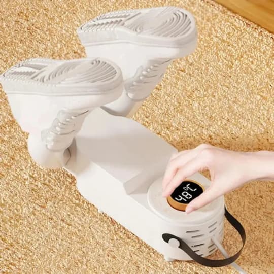 Secador e Esterizador de tenis elétrico de calçados Dobravel Facil de armazenar